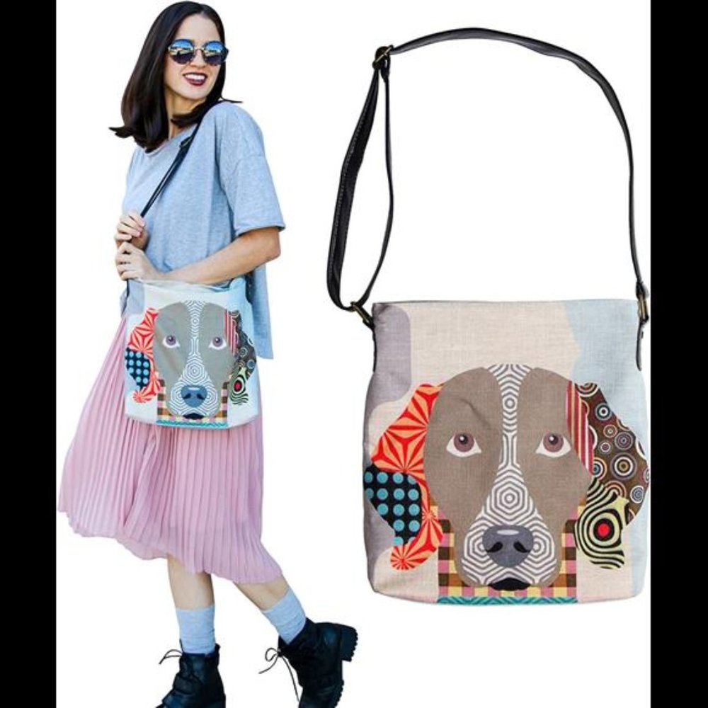 Womens Tote Bag (Canvas Cross Body Shoulder Bag also for Teens, Girls)